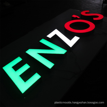 DINGYISIGN Factory Price 3D Outdoor Frontlit Letter Led Advertising Custom Business Sign For Shop Signage